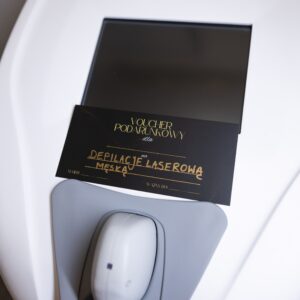 Voucher na depilację laserową męską